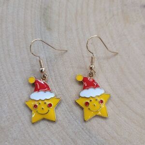2/$20 Brand New Christmas Stars Earrings